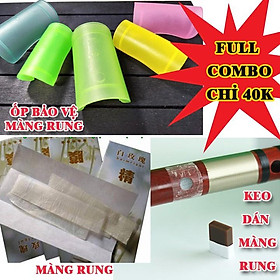 Mua SÁO TRÚC DIZI - COMBO PHỤ KIỆN Màng rung  Keo Dán  Ốp bảo vệ