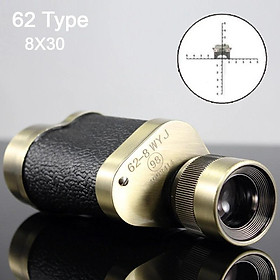 Kính viễn vọng đơn bào 8x30 62 Loại kính gián điệp quân sự chuyên nghiệp mạnh mẽ của Nga với ống nhòm có phạm vi dài Rangefinder