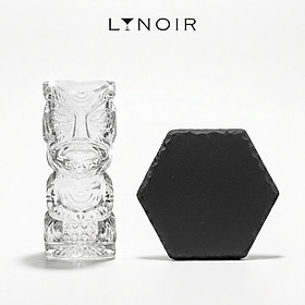 Ly Thủy Tinh Tiki - Stacked Totem | 250ml | [LYNOIR_LY094