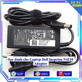 Sạc dành cho Laptop Dell Insprion N4110 Adapter - Kèm Dây nguồn - Hàng Nhập Khẩu