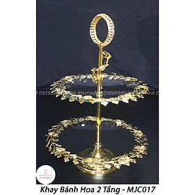 Mua Khay Bánh Hoa 2 Tầng - MJC017