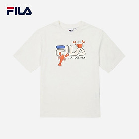 Áo thun tay ngắn thời trang trẻ em Fila Marine Fila Sea Together - FK2RSF2301X-OWH