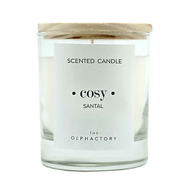 Nến thơm tinh dầu The Olphactory Cosy mùi Santal