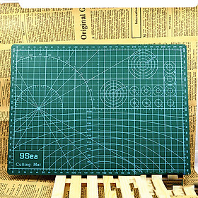 Tấm lót cắt giấy Cutting mat khổ A3 - Thớt cắt giấy Kirigami