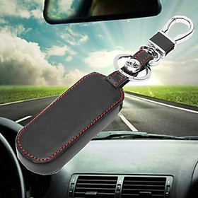 Leather Cover Holder Smart Remote Key Fob Case For Mazda 3 6 CX-5 CX-7 MX-5