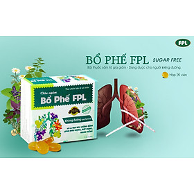 Viên ngậm Bổ phế FPL thảo dược