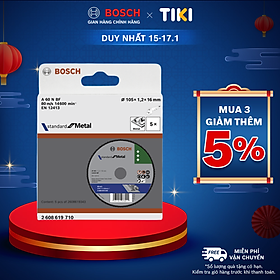 Đá cắt sắt Bosch chất lượng chuẩn Đức