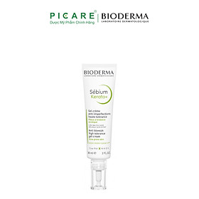 Kem Dưỡng Hỗ Trợ Giảm Mụn Chuyên Sâu Cho Da Mụn Nhẹ Đến Trung Bình Bioderma Sébium Kerato+ 30ml