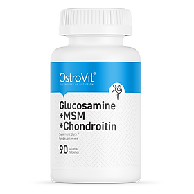 Hình ảnh Viên Uống Hỗ Trợ Xương Khớp Ostrovit Glucosamine + MSM + Chondroitin (90 Viên) Thực Phẩm Bổ Sung Sức Khỏe | Nhập Khẩu Ba Lan