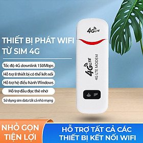 Bộ phát wifi từ sim 4G, tốc độ kết nối siêu nhanh, tiện dụng- D1503