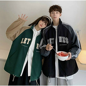 Áo khoác gió lethes unisex nam nữ chất vải dù 2 lớp, áo khoác gió nam nữcản gió, cản bụi, chống ngấm nước vào bên trong, áo khoác gió chống nắng cản gió đi mưa cao cấp