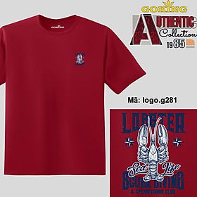 LOBSTER, mã logo.g281. Hãy tỏa sáng như kim cương, qua chiếc áo thun Goking siêu hot cho nam nữ trẻ em, áo phông cặp đôi, gia đình, đội nhóm