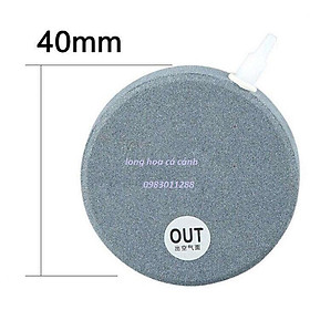Sủi Oxy đĩa siêu mịn đường kính 4 cm cho hồ cá cảnh