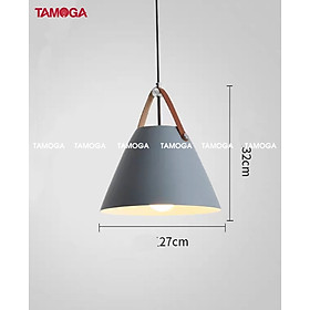 Mua Đèn thả trang trí quai da TAMOGA VKAS 5007/1 + Tặng kèm bóng led AS Vàng