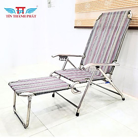 Mua Ghế Bố Có Gác Chân Inox Tín Thành Phát – Thoáng Mát  Dễ Vệ Sinh  Gấp Gọn Tiện Lợi