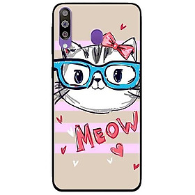 Ốp lưng dành cho Samsung Galaxy M30 mẫu Meo Meo