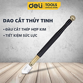Mua Dao Cắt Kính Thủy Tinh Deli 180mm Chất Lượng Cao - Lưỡi Dao Sắc Bén  Đường Cắt Gọn Đẹp  Thiết Kế Nhỏ Gọn - DL2701