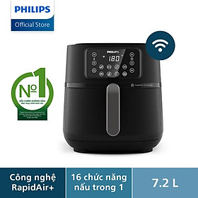 Nồi chiên không dầu Philips HD9285/90 Size XXL Wifi Connected - Hàng Chính Hãng