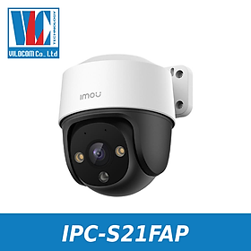 Mua Camera an ninh ngoài trời Imou IPC-S41FAP(4.0MP) và IPC-S21FAP(2.0MP) Camera IP PoE PT Full Color 4.0MP và 2.0MP (Camera chỉ cấp nguồn POE không có jack cắm nguồn) - Hàng chính hãng