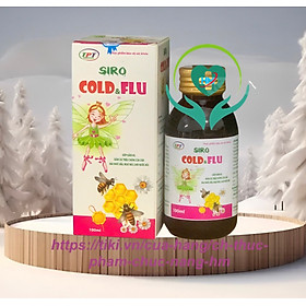 ￼Siro Cảm Cúm  COLD & FLU - Bổ Phế, giảm Ho , Long Đờm ( Chai 100ml ) Vinaphar, hỗ trợ hệ miễn dịch cho trẻ