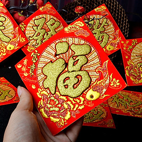 Mua Chữ Dán Tết Tem Decal Dán Hình Thoi Trang Trí Ngày Xuân