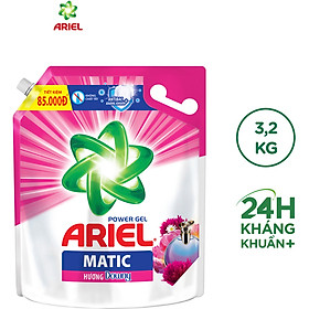 Nước Giặt Ariel Hương Downy Túi 3.2Kg