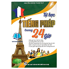 Sách - Tự học tiếng pháp trong 24 giờ