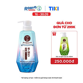 Dầu xả ngăn rụng tóc, sạch sâu thanh mát 50 Megumi Fresh & Clean Conditioner 400ml