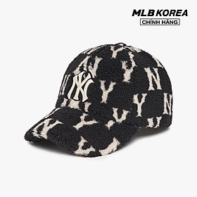 MLB - Nón bóng chày unisex Classic Monogram Fleece Unstructured 3ACPMF126-50BKS