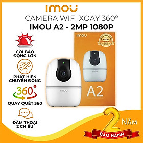 Camera IP WIFI IMOU RANGER A2 (A22EP-D-V3) Full HD 1080P, phiên bản 2022- Hàng Chính Hãng