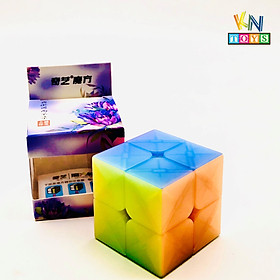 Bộ sưu tập đồ chơi trí tuệ Rubik Qiyi – Phiên bản Jelly Cube 2x2 3x3 4x4 5x5 Pyraminx Skewb Megaminx Mastermorphix Square-1 Windmill Dino Fisher Axis