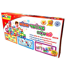Đồ Chơi Xếp Hình Antona Kết Hợp Trò Chơi Crosswords 108 Chi Tiết BENRIMART-108