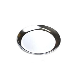 Mua KHO-HN * Khay inox tròn cỡ nhỏ mạ đẹp cho các bạn trang trí bàn cafe  spa  DIY