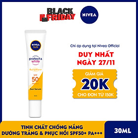 Tinh Chất Chống Nắng NIVEA Dưỡng Trắng & Phục Hồi SPF50+ PA+++ (30ml) - 86016