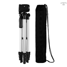 Gậy Ba Chân Bằng Hợp Kim Nhôm Chịu Lực Tối Đa 2.5kg Kích Thước 46inch / 118cm Cho Máy Ảnh Canon Nikon Sony Dslr Ildc Dvs