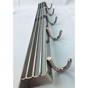 Mua Kệ cài dao thớt bằng inox kèm móc treo đồ tiện dụng và chắc chắn tặng kèm ốc vít