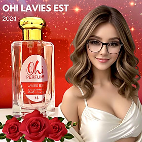 Ohi Lavies 50ml, Nước hoa nữ đầy quyến rũ, hương ngọt thơm lâu, sản phẩm bảo hành chính hãng