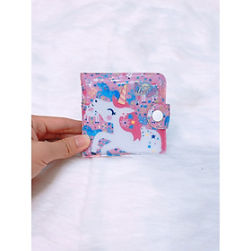 Bóp tiền , ví tiền cho bé gái Unicorn (237)