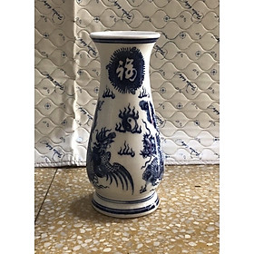 Mua LỌ  HOA THỜ BẰNG SỨ MẪU XANH LAM KH18129