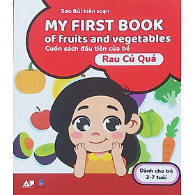 My first books of number - Cuốn sách đầu tiên của bé - Rau củ quả