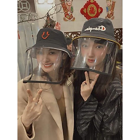 Mũ có màn kính chống nước bọt