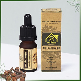 Tinh Dầu Đinh Hương Nguyên Chất UMIHOME (10ml) - Sủ dụng cho đèn xông hương, hỗ trợ giảm đau xương khớp cảm lạnh
