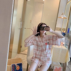 Đồ Ngủ Pijama Nữ Cao Cấp - Đồ Ngủ Pijama Nữ Cao Cấp chất cotton dày mịn diêu mát