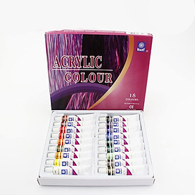 Màu Acrylic Memory Bộ 18 Màu (Dạng Tuýp)