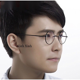 Gọng Kính Mắt Tròn Kim Loại Hottrend Phong Cách Nghệ Sĩ - Form Nhỏ Mini