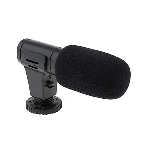 3.5mm Digital Video Recording Microphone External Stereo Mic for DSLR Camera