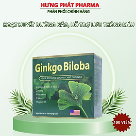 Hoạt huyết dưỡng não ginko Biloba 240mg tăng cường tuần hoàn não