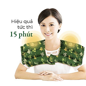 Túi Chườm Vai Thảo Dược - ATZ Organic - Nóng Lạnh Đa Năng - Giảm Nhức Mỏi Vai Gáy, Tạo Cảm Giác Thư Giãn Phấn Chấn Ngay tức thì