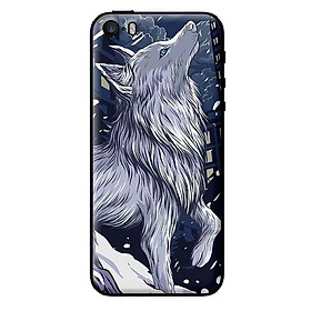 Ốp in cho iPhone 5 Sói Hú - Hàng chính hãng