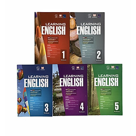 [Download Sách] Sách: Learning English - Combo 5 cuốn Tiếng Anh Tiểu Học kèm giáo trình hướng dẫn học chi tiết